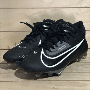 Nike Vapor Edge Elite 360 2 Football Cleats Black White FD5713-006 Men's Size 11